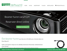 Tablet Screenshot of digiverhuur.nl